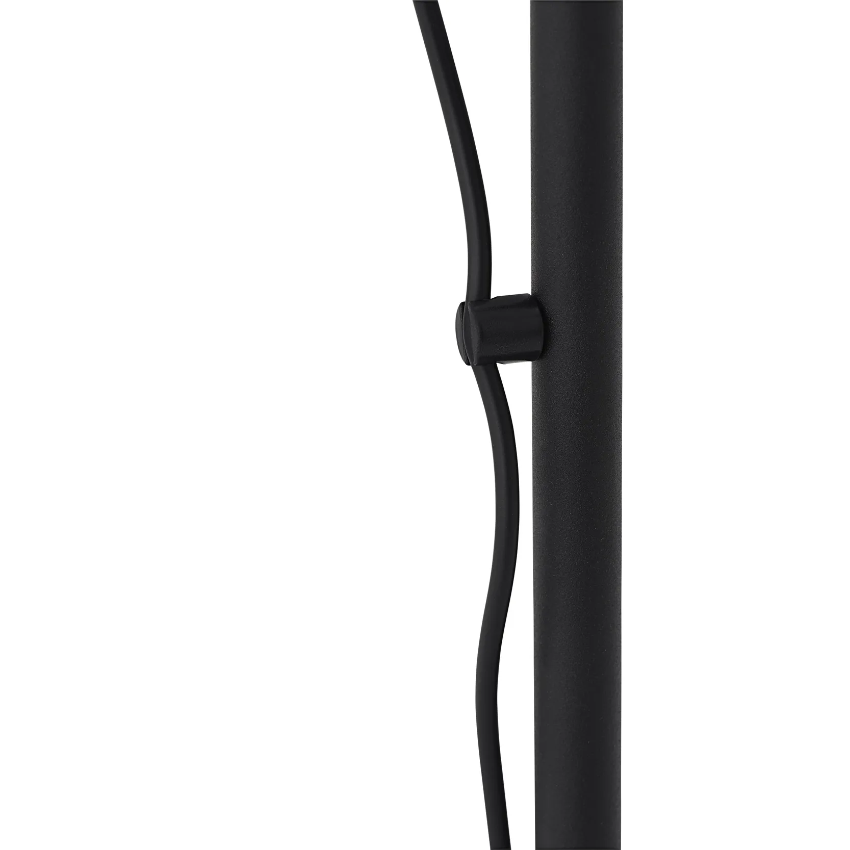 Post magnetic cord bracket for floor lamp, black Muuto