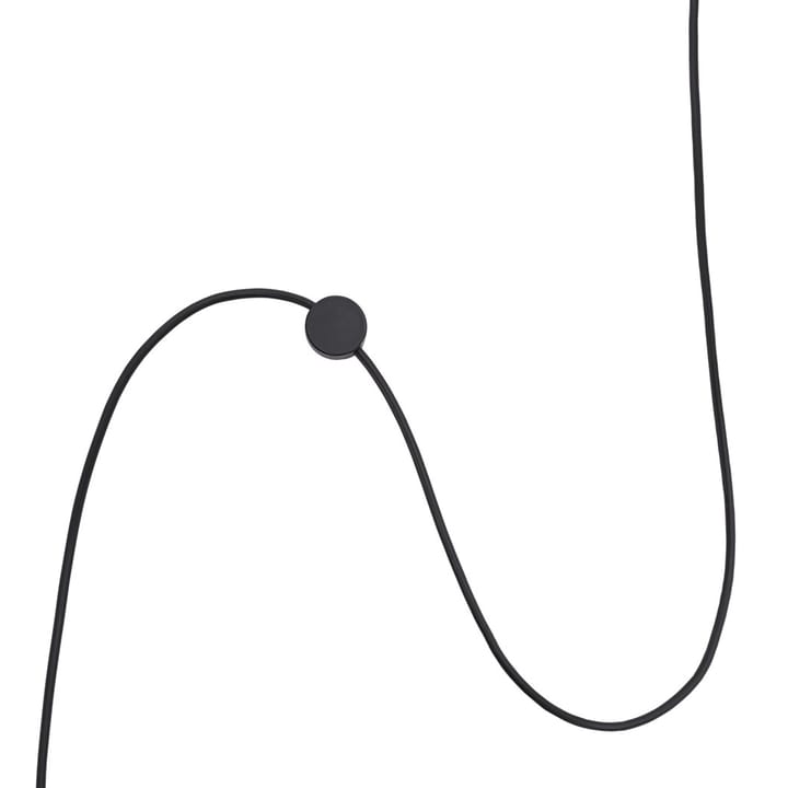 Post magnetic cord bracket for wall lamp, black Muuto