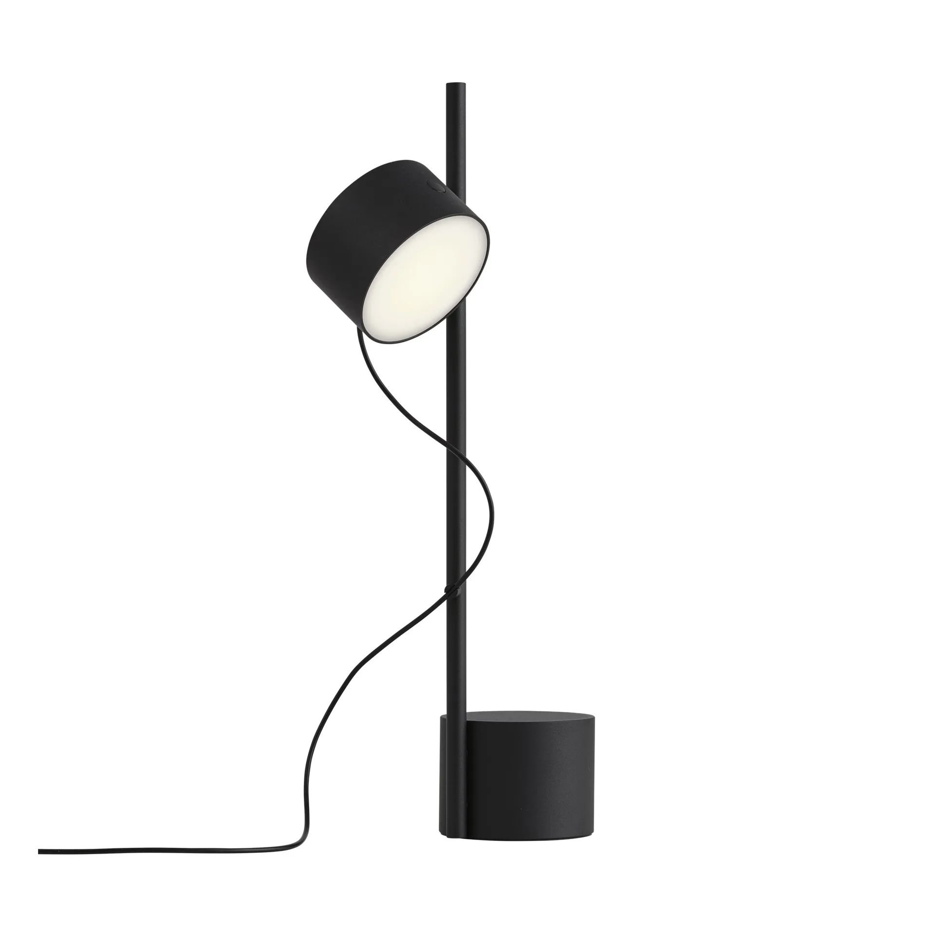 Post table lamp, Black Muuto