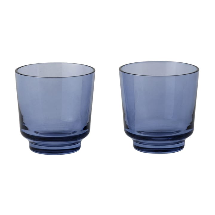 Raise glass 20 cl 2-pack - Dark blue - Muuto