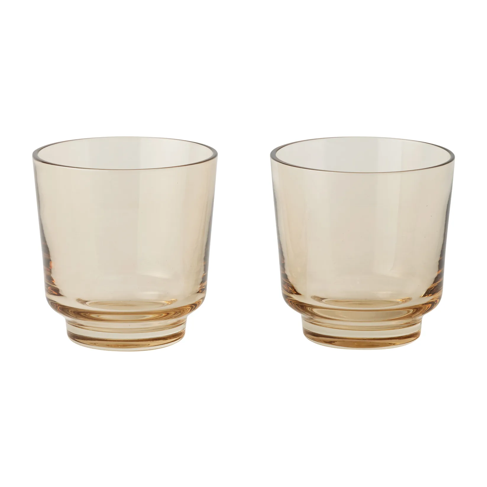 Raise glass 20 cl 2-pack, Ochre Muuto
