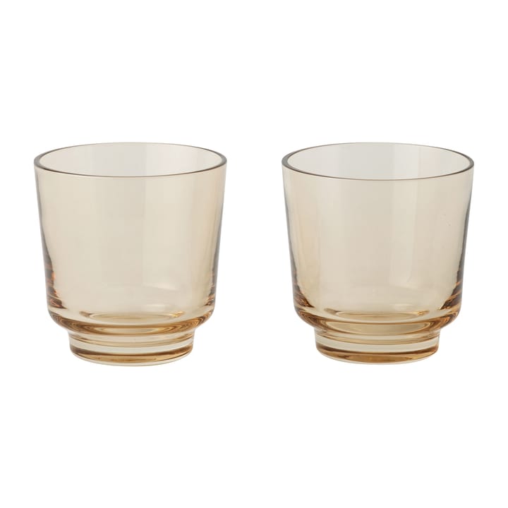 Raise glass 20 cl 2-pack, Ochre Muuto