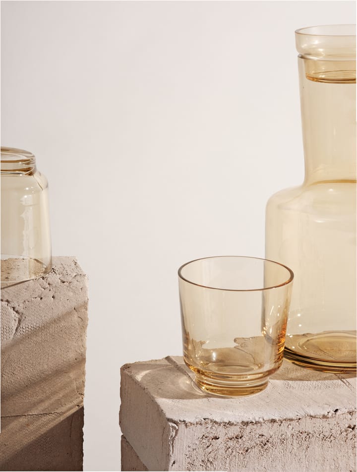 Raise glass 20 cl 2-pack, Ochre Muuto
