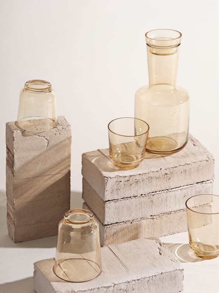 Raise glass 20 cl 2-pack, Ochre Muuto