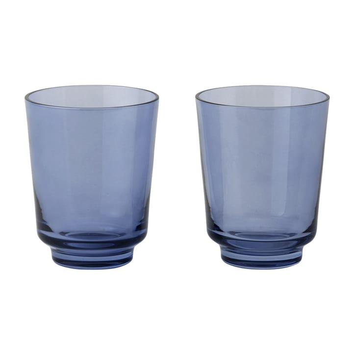 Raise glass 30 cl 2-pack - Dark blue - Muuto