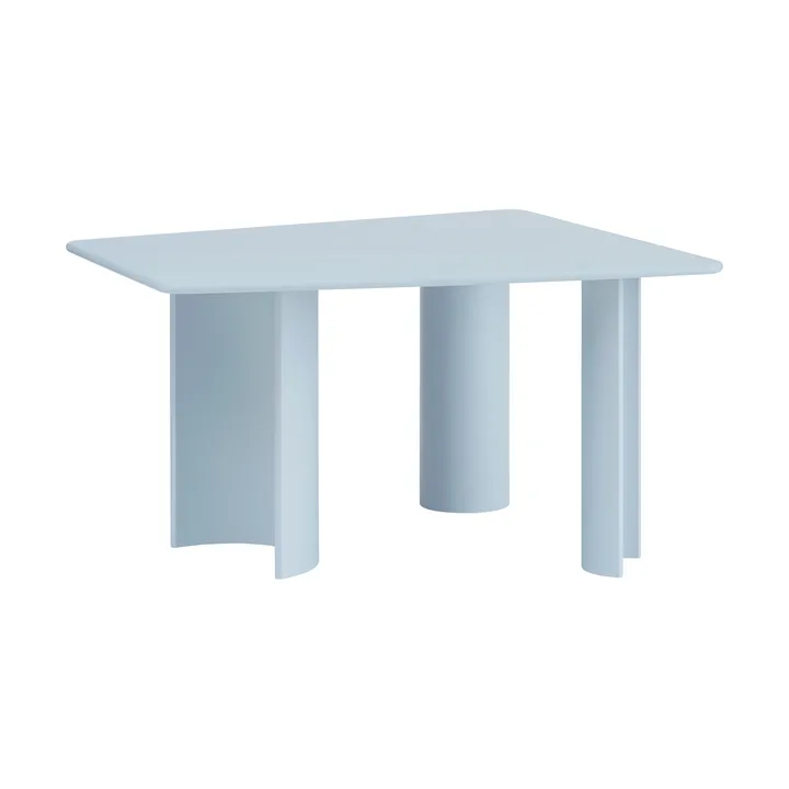 Re-norm dining table - Light blue, 130x120 cm - Muuto