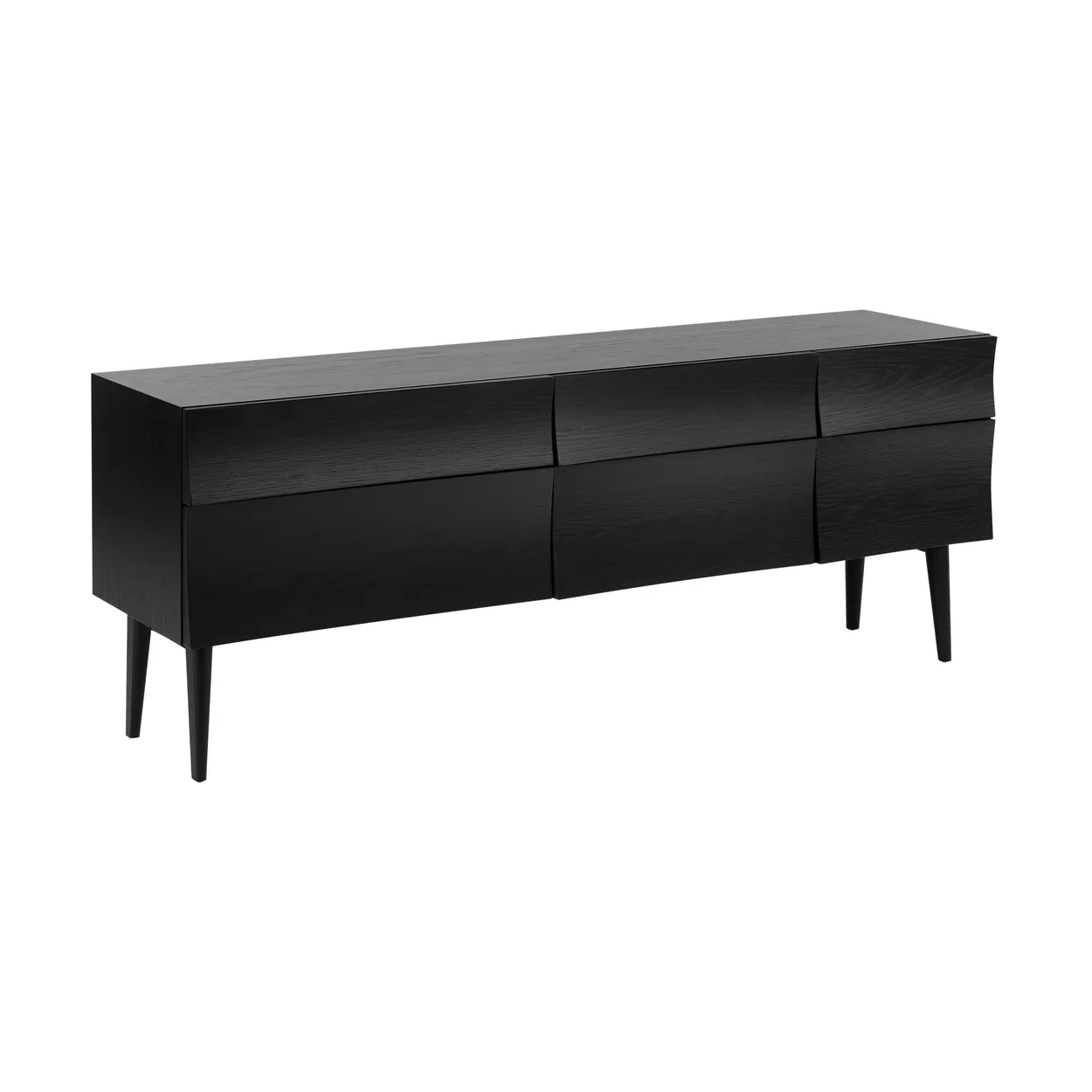 Muuto Reflect sideboard large Black | Scandinavian Design | Side tables | Black