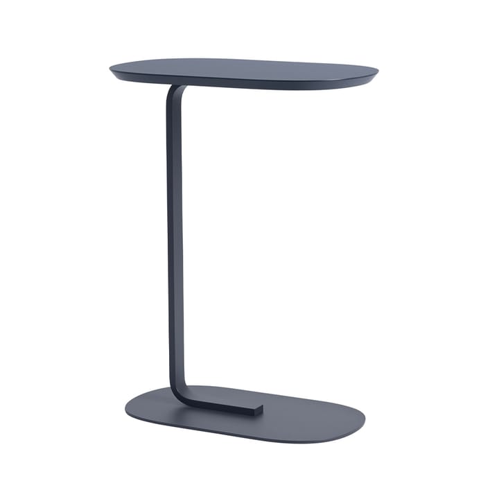 Relate Side table H: 73.5 cm - Blue-Grey - Muuto