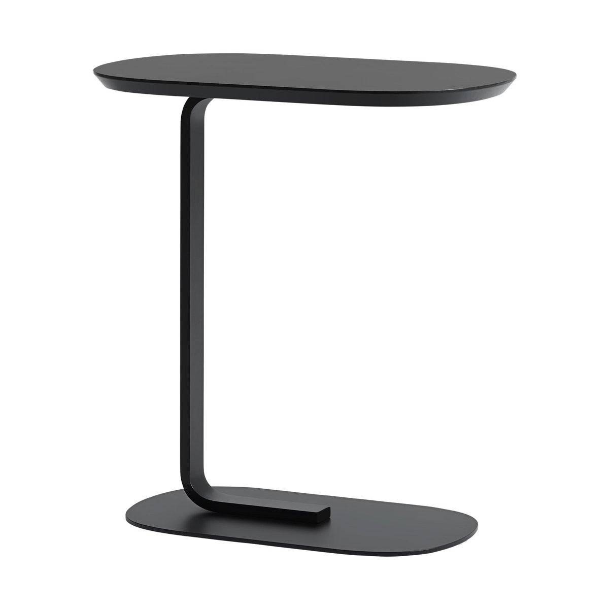 Muuto Relate sidetable 60,5 cm Black | Scandinavian Design | Side tables | Black