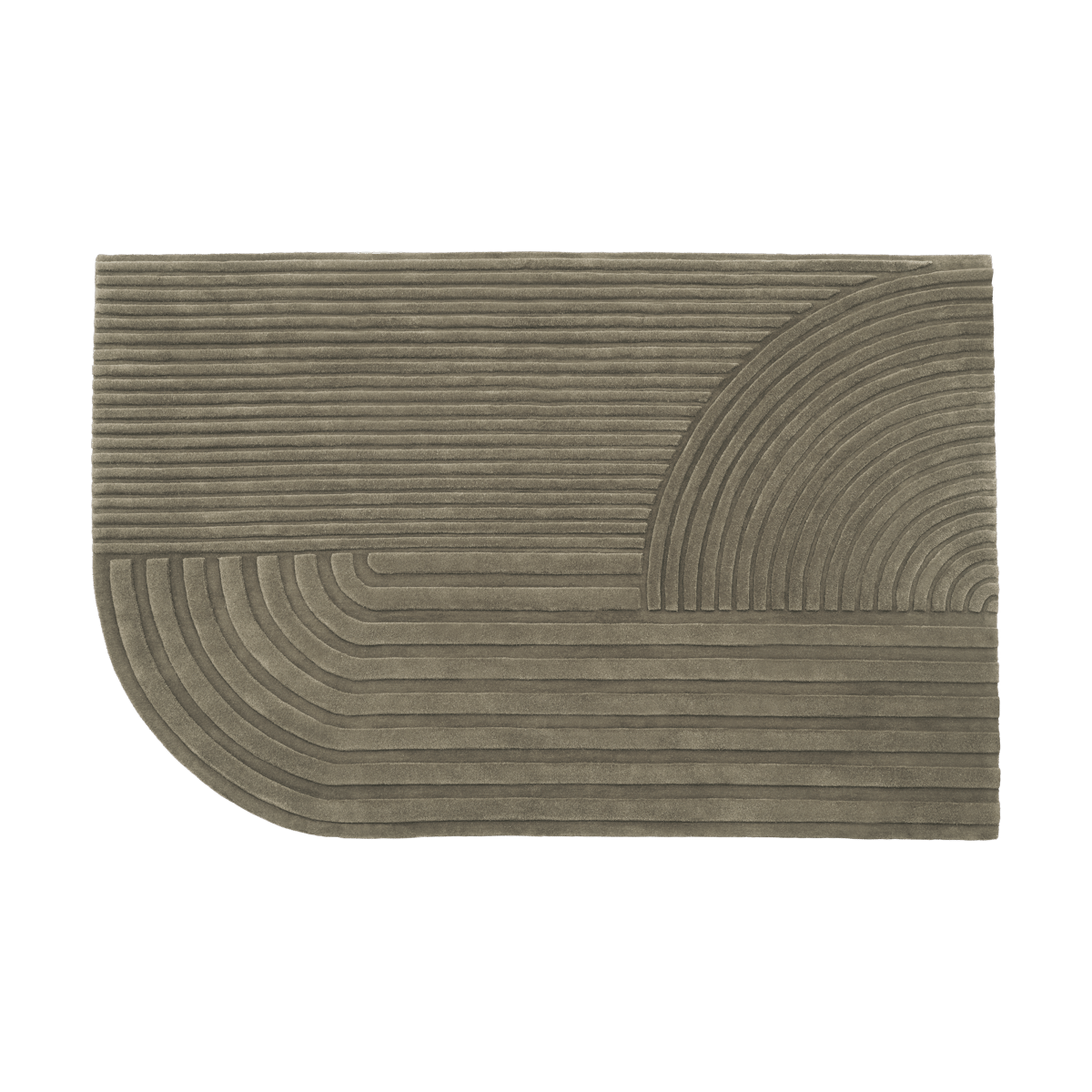 Muuto Relevo rug 200x300 cm Taupe