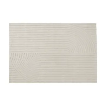 Relevo Rug Quattro wool rug - Off white, 170x240 cm - Muuto