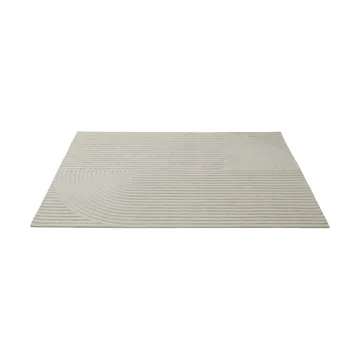 Relevo Rug Quattro wool rug - Off white, 200x300 cm - Muuto