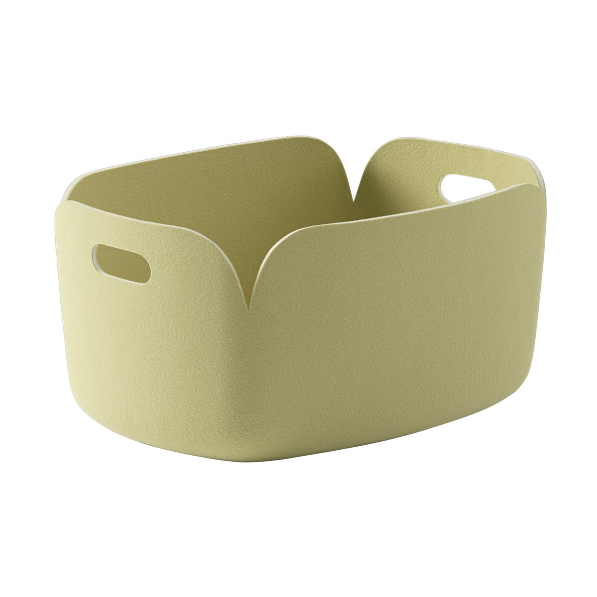 Muuto Restore storage basket Beige-Green | Scandinavian Design | Storage baskets | Green