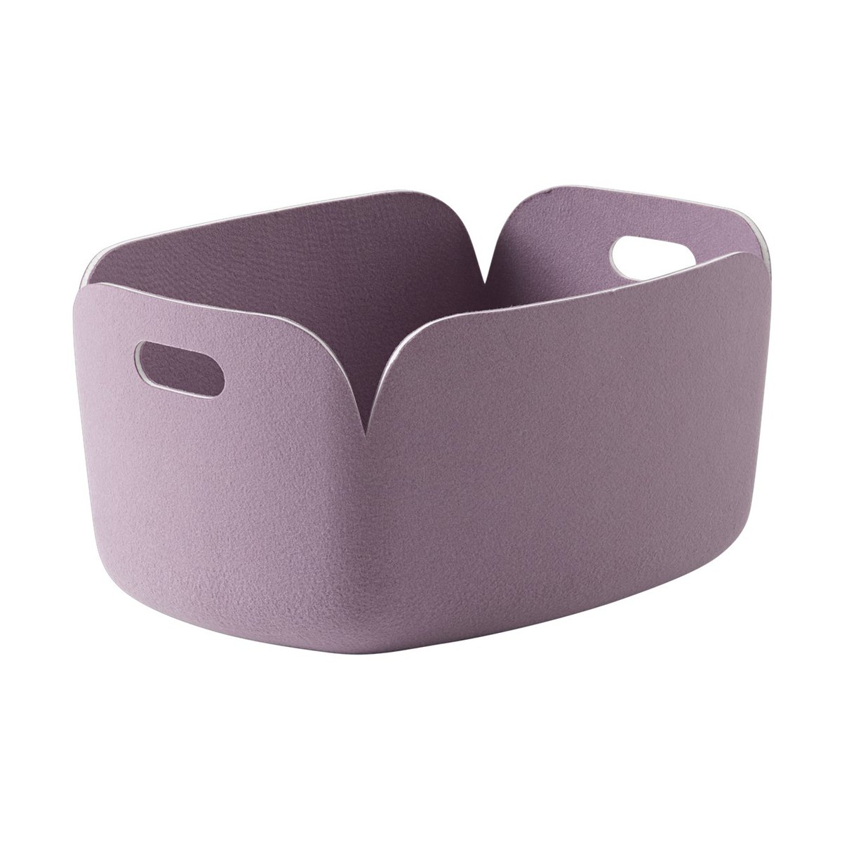 Muuto Restore storage basket Dusty lilac | Scandinavian Design | Storage baskets | Purple