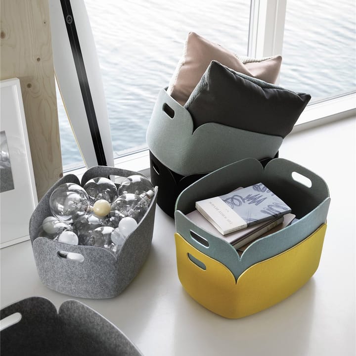 Restore storage basket - light grey - Muuto