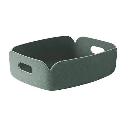 Muuto Restore tray Dusty green | Scandinavian Design | Storage baskets | Green
