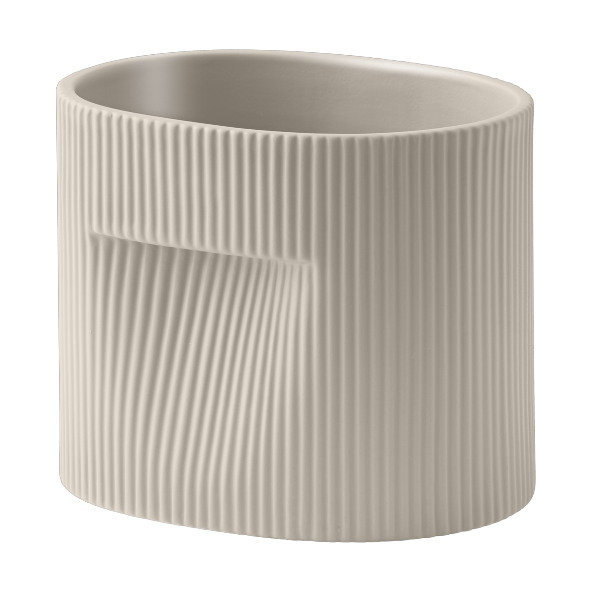 Muuto Ridge flower pot 15 cm Beige | Scandinavian Design | Flower pots | Beige