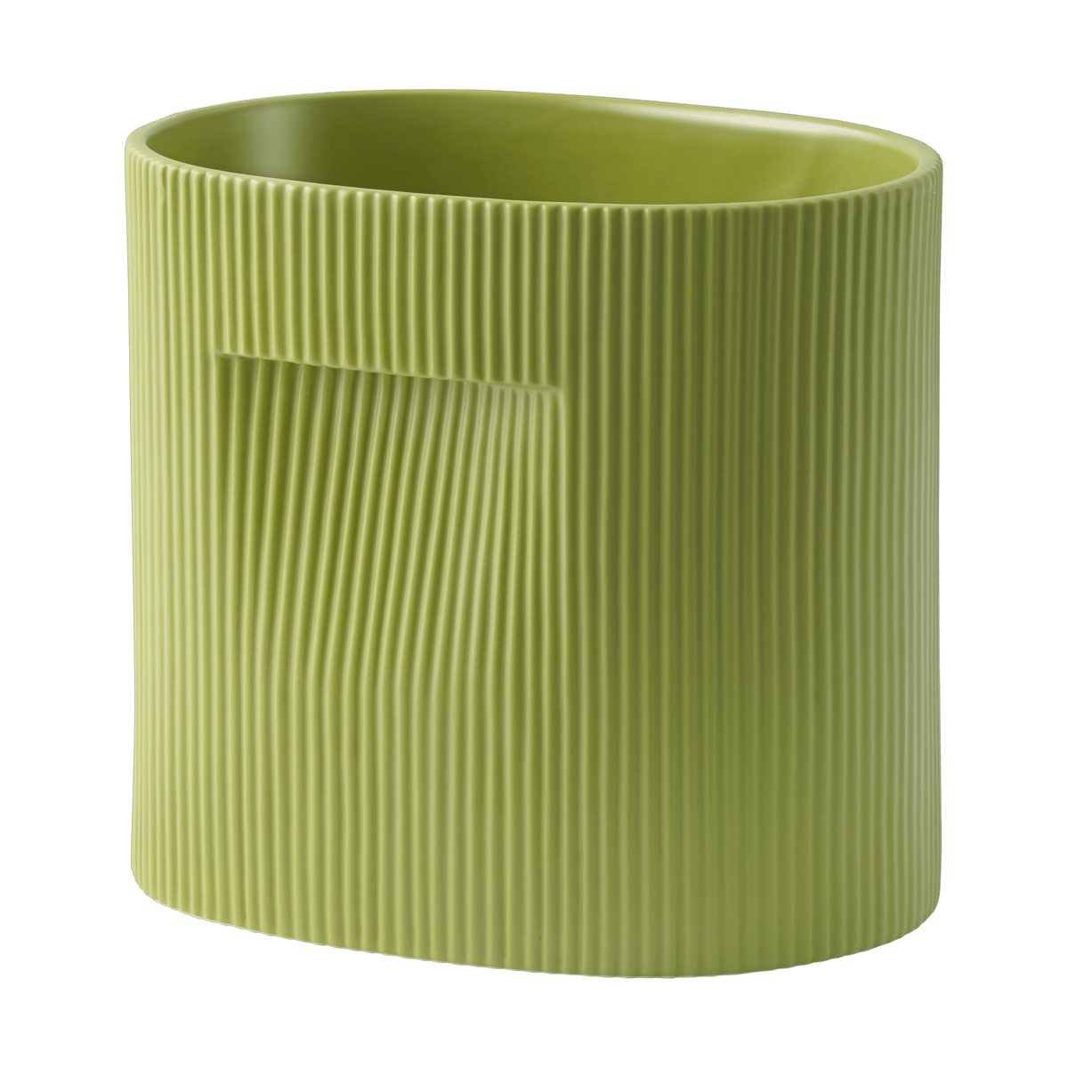 Muuto Ridge flower pot 24 cm Moss green