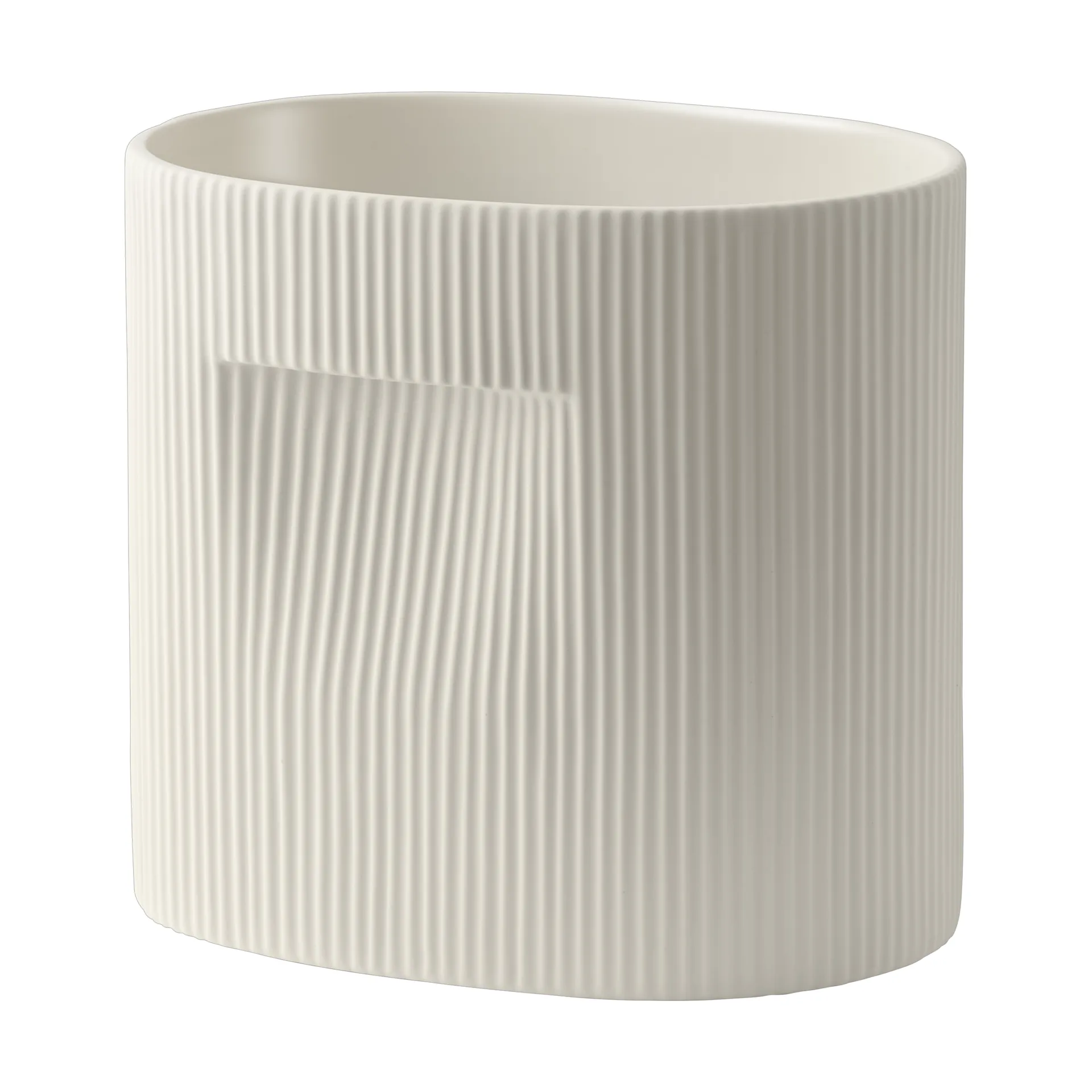Ridge flower pot 24 cm, Off-white Muuto