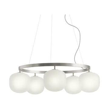 Rime chandelier - Aluminium grey - Muuto