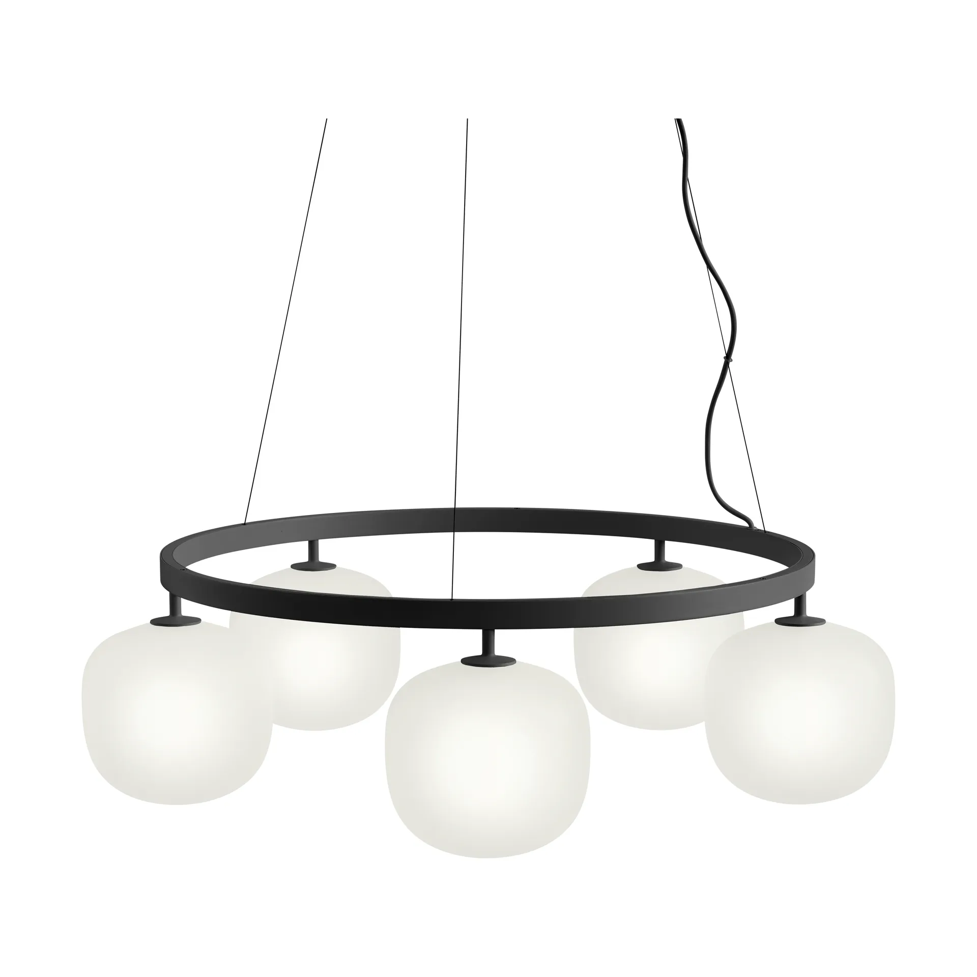 Rime chandelier, Black Muuto