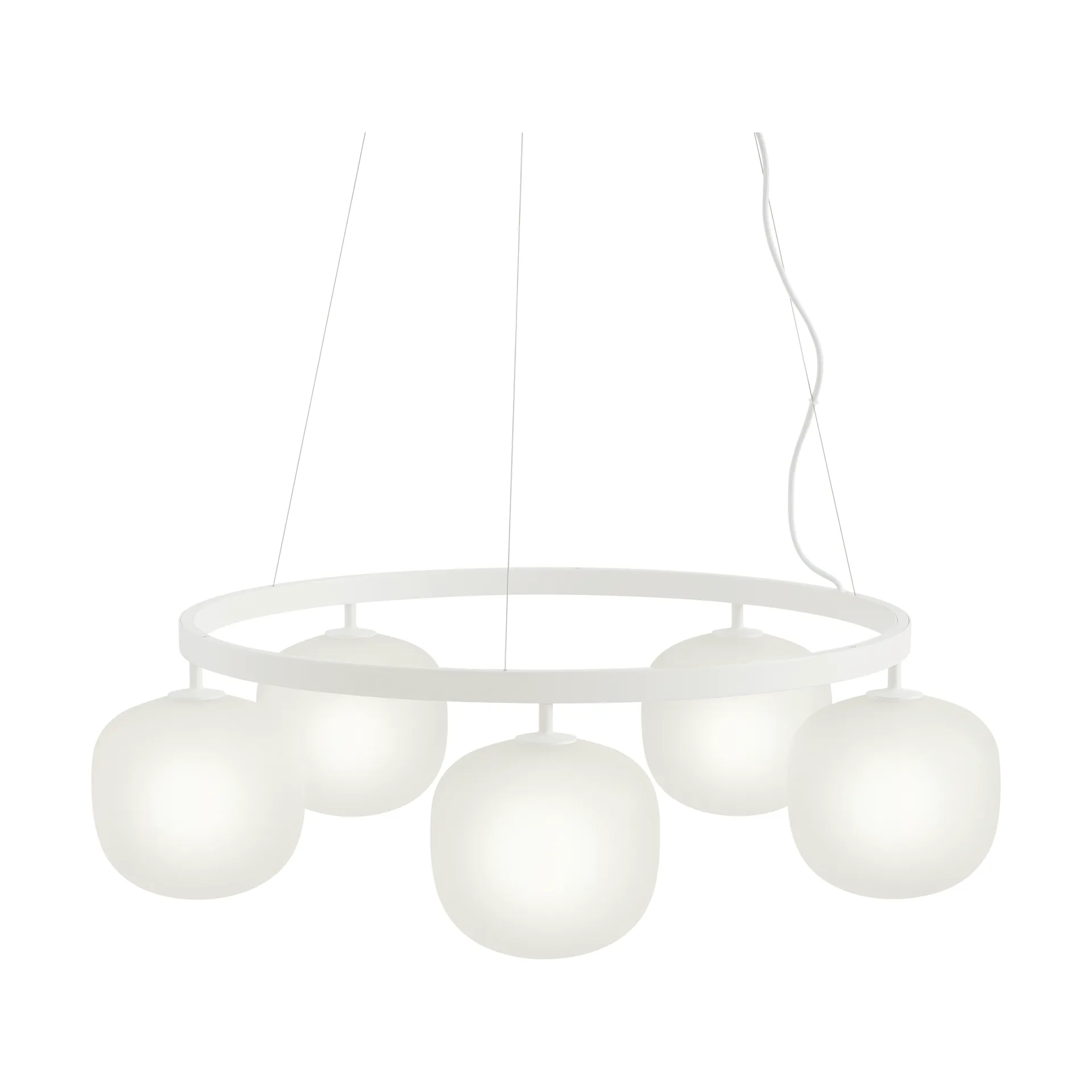 Rime chandelier, White Muuto