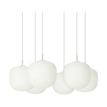Rime Pendant Cluster 6 pendant lamp - Grey, Ø25 cm - Muuto
