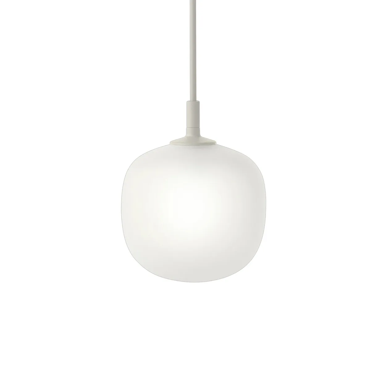 Muuto Rime pendant lamp o12 cm grey | Scandinavian Design | Pendant lamps | Grey