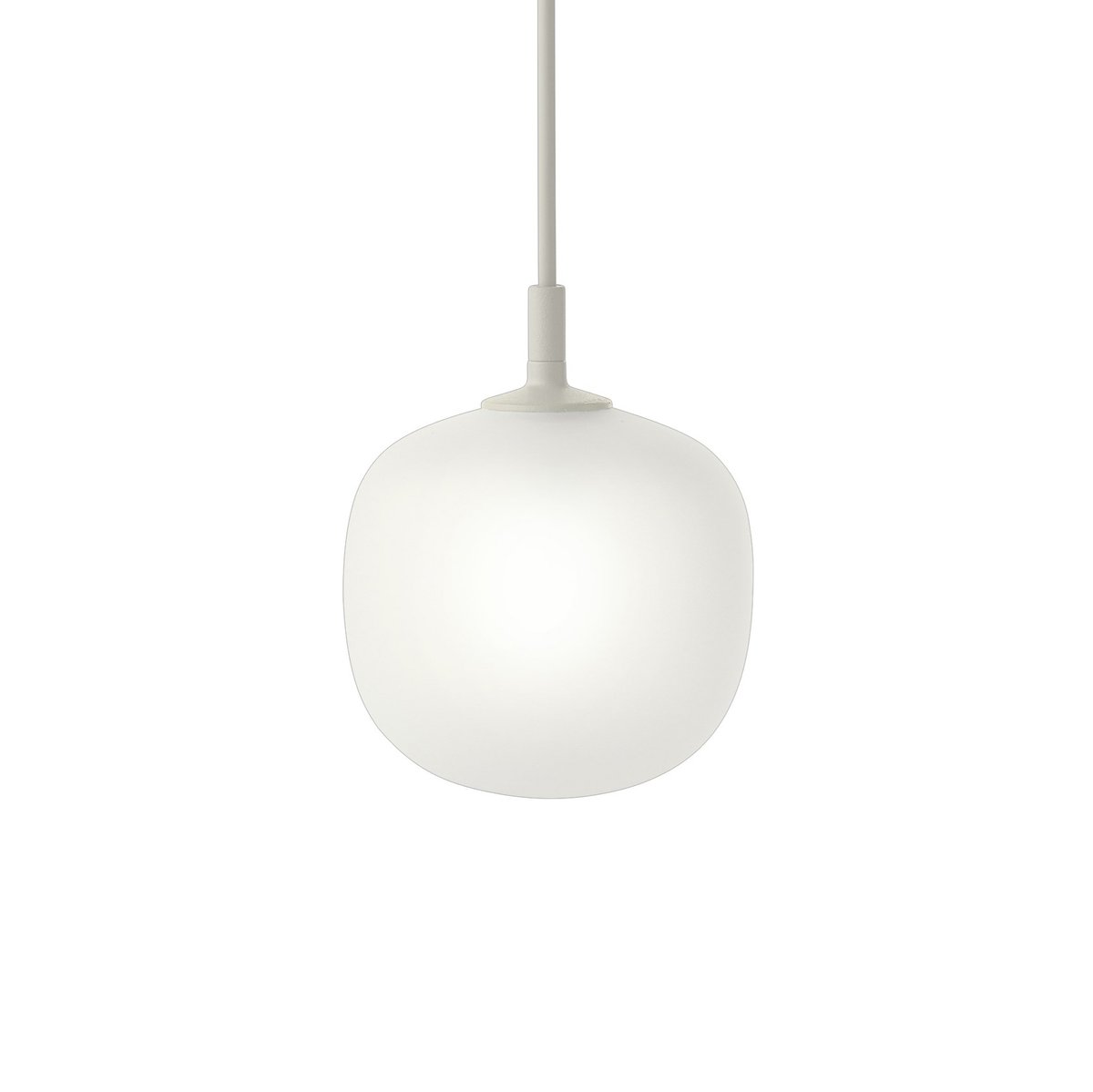 Muuto Rime pendant lamp o12 cm grey | Scandinavian Design | Pendant lamps | Grey