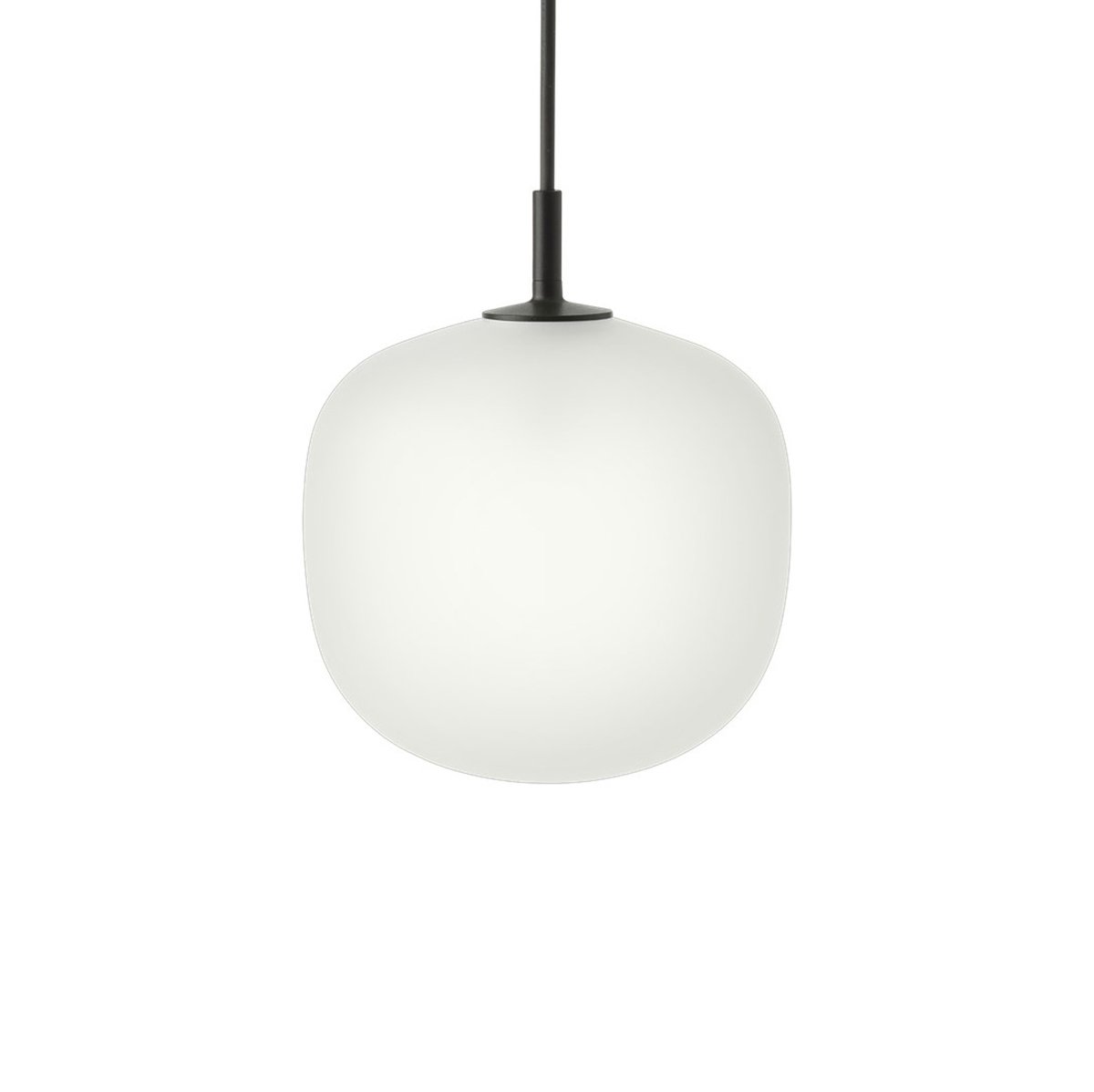 Muuto Rime pendant lamp Ø18 cm Black | Scandinavian Design | Pendant lamps | Black