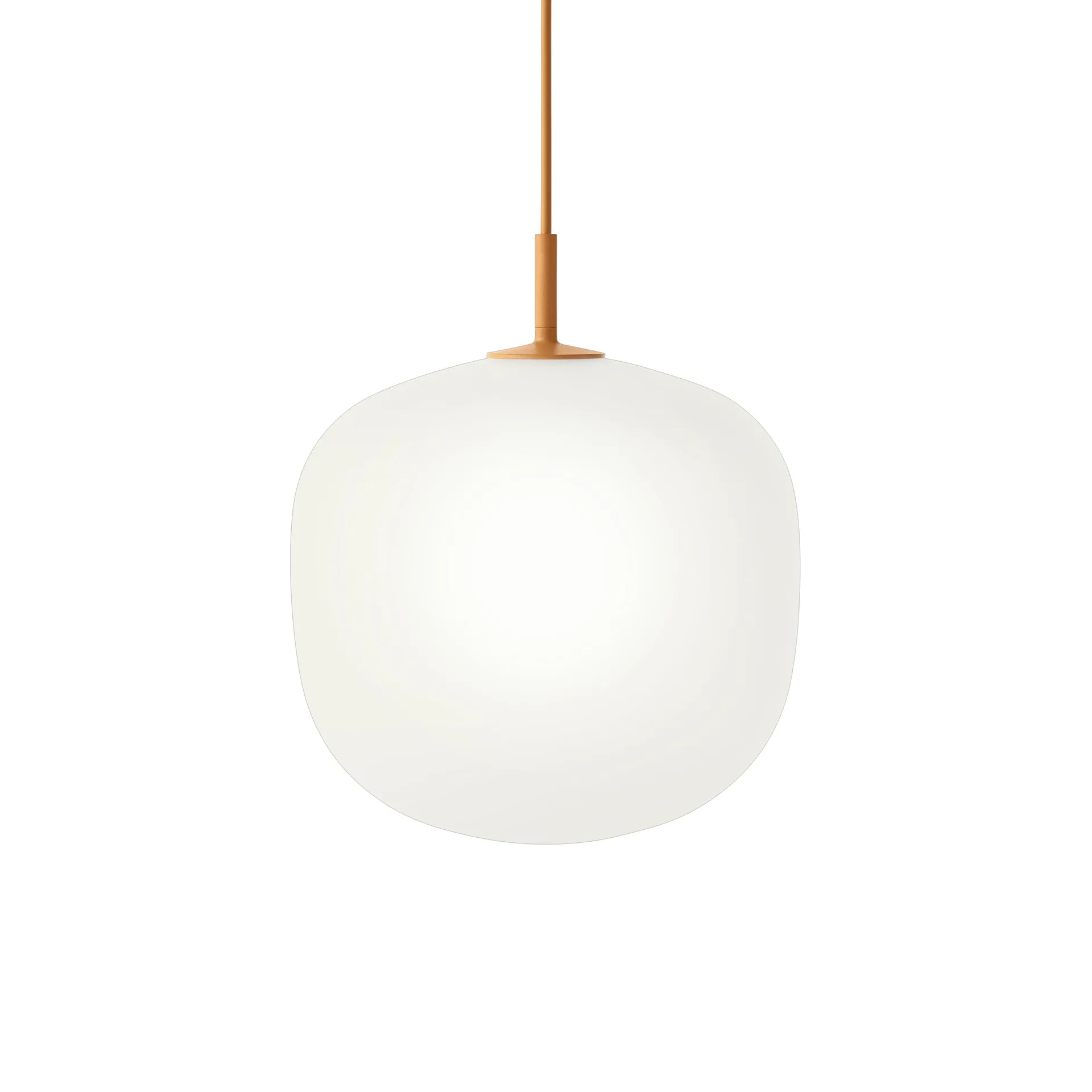 Rime pendant lamp Ø25 cm, orange Muuto