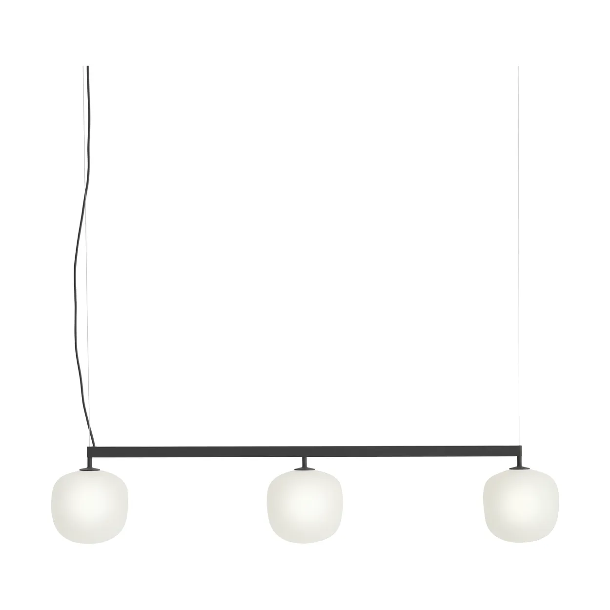 Muuto Rime Rail Lamp pendant Black | Scandinavian Design | Pendant lamps | Black