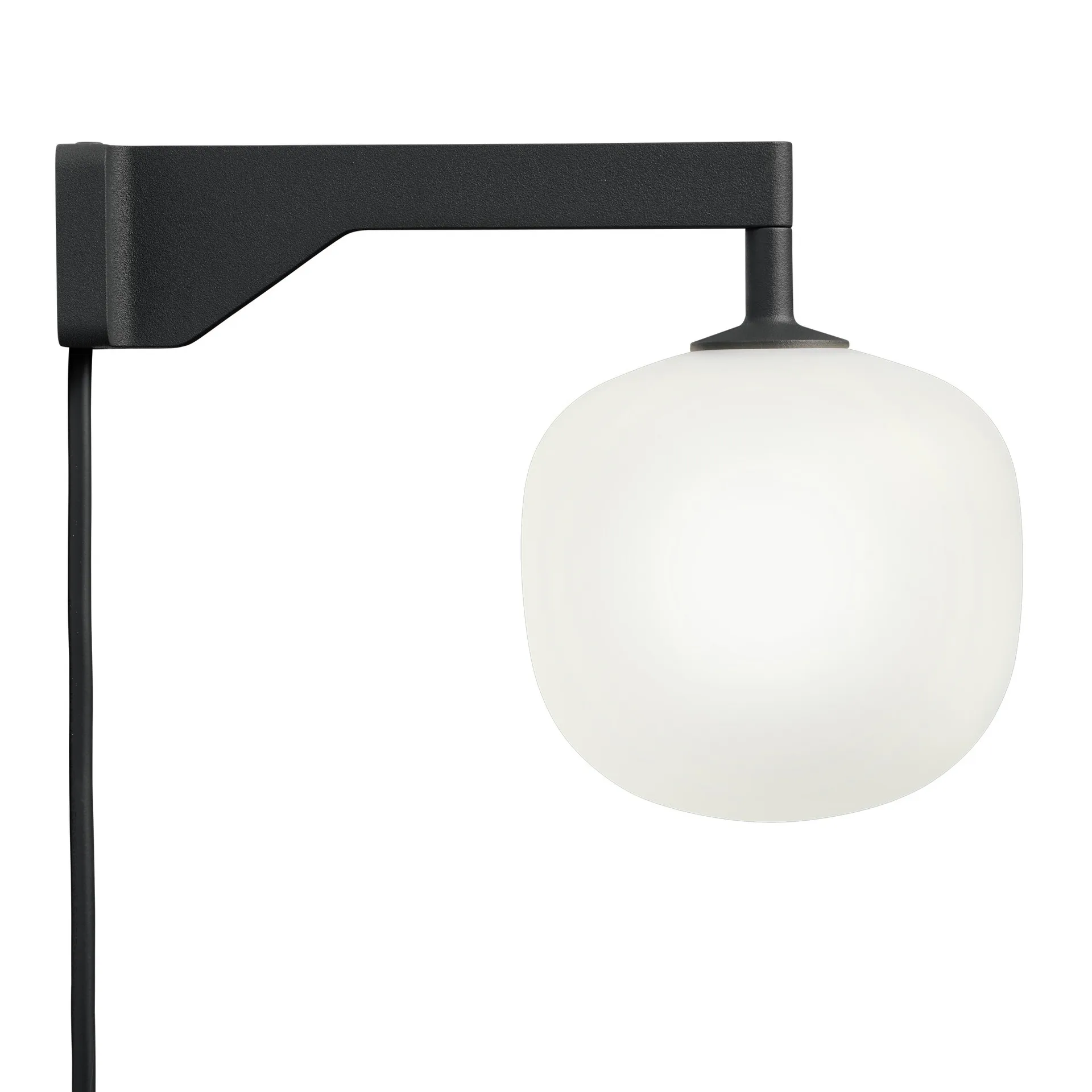 Rime wall lamp, Black Muuto