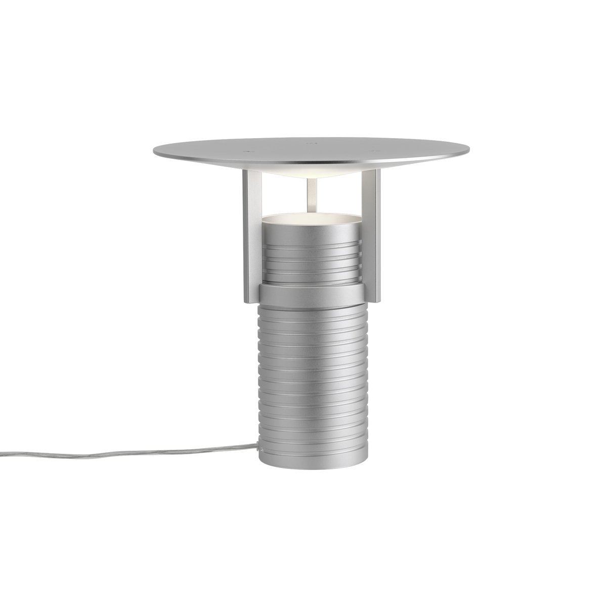 Muuto Set table lamp Aluminum | Scandinavian Design | Desk & table lamps | Silver-coloured