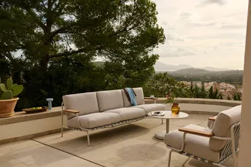Settle 3-seater sofa - Laze 1 Grey - Muuto