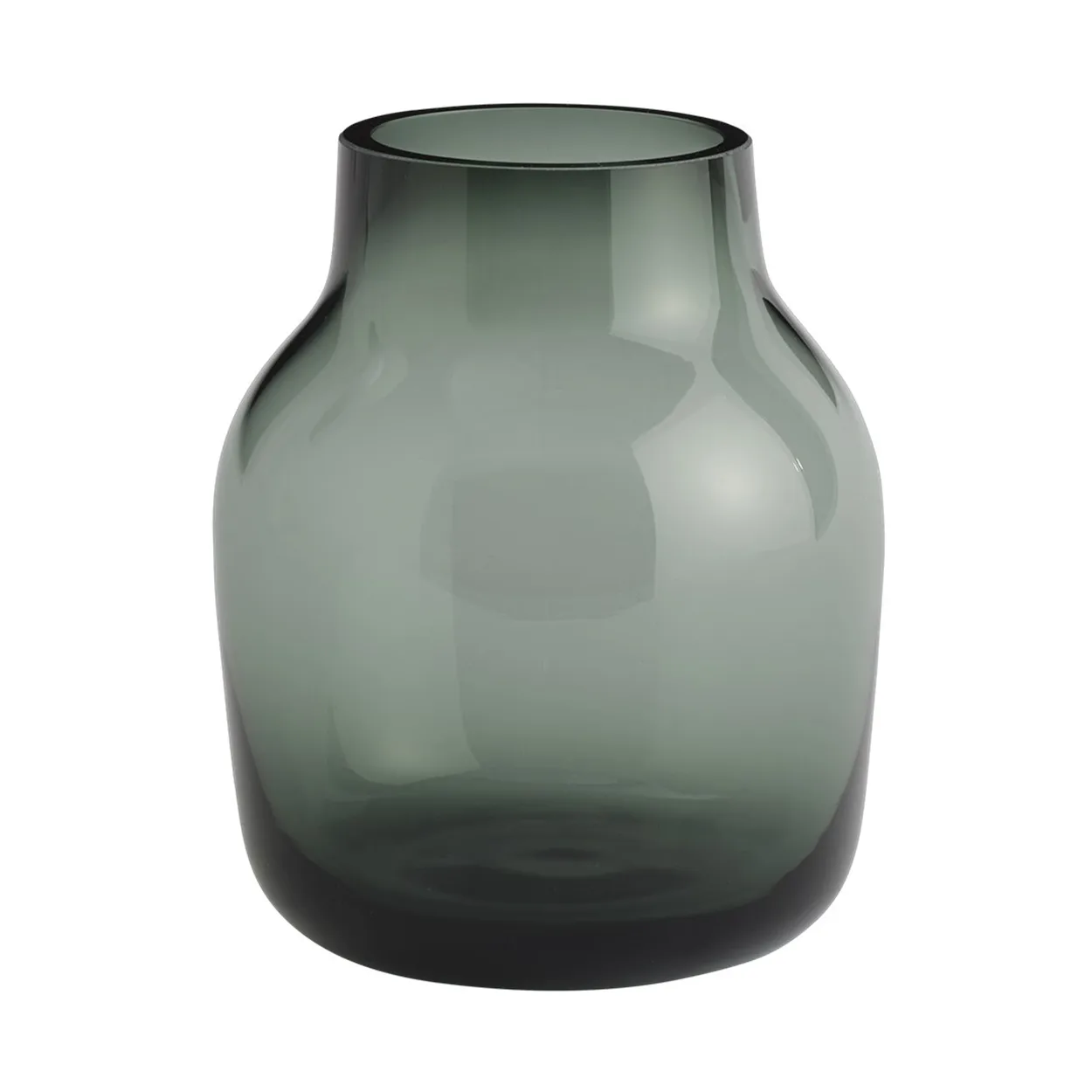 Muuto Silent vase o11 cm Dark Green | Scandinavian Design | Vases | Green