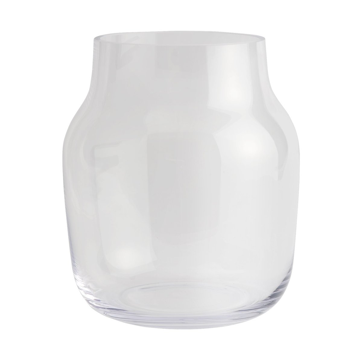 Muuto Silent vase o20 cm Clear | Scandinavian Design | Vases | Transparent