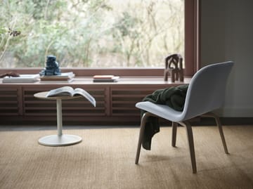 Soft sidetable 40 cm - Solid oak-off white - Muuto