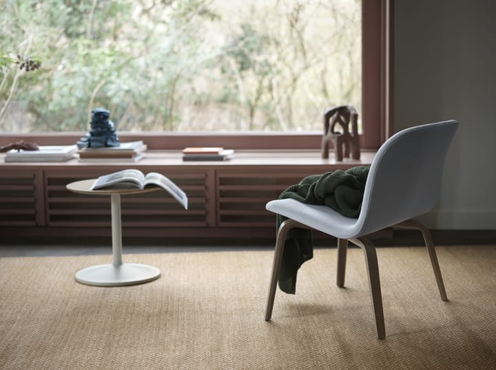 Soft sidetable 40 cm - Solid oak-off white - Muuto