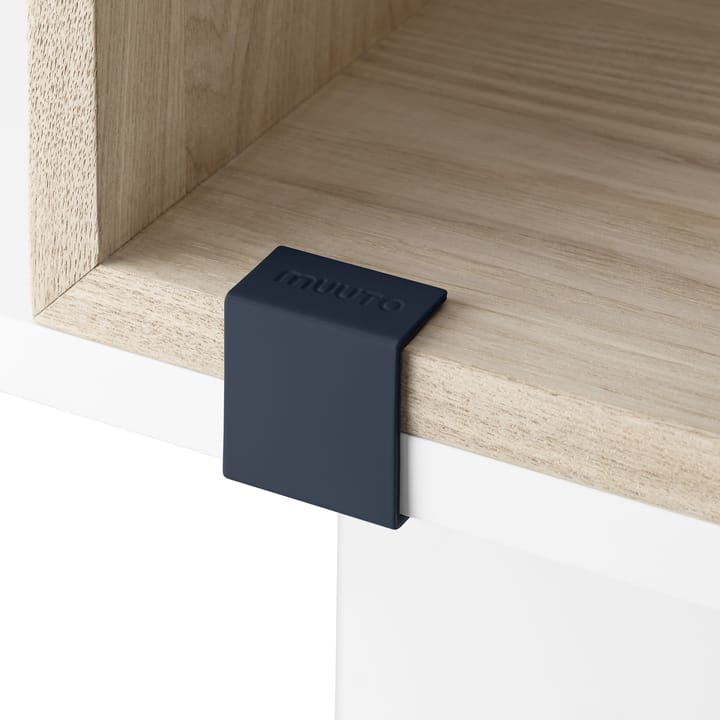 Stacked 2.0 clips, 5 pack - midnight blue - Muuto