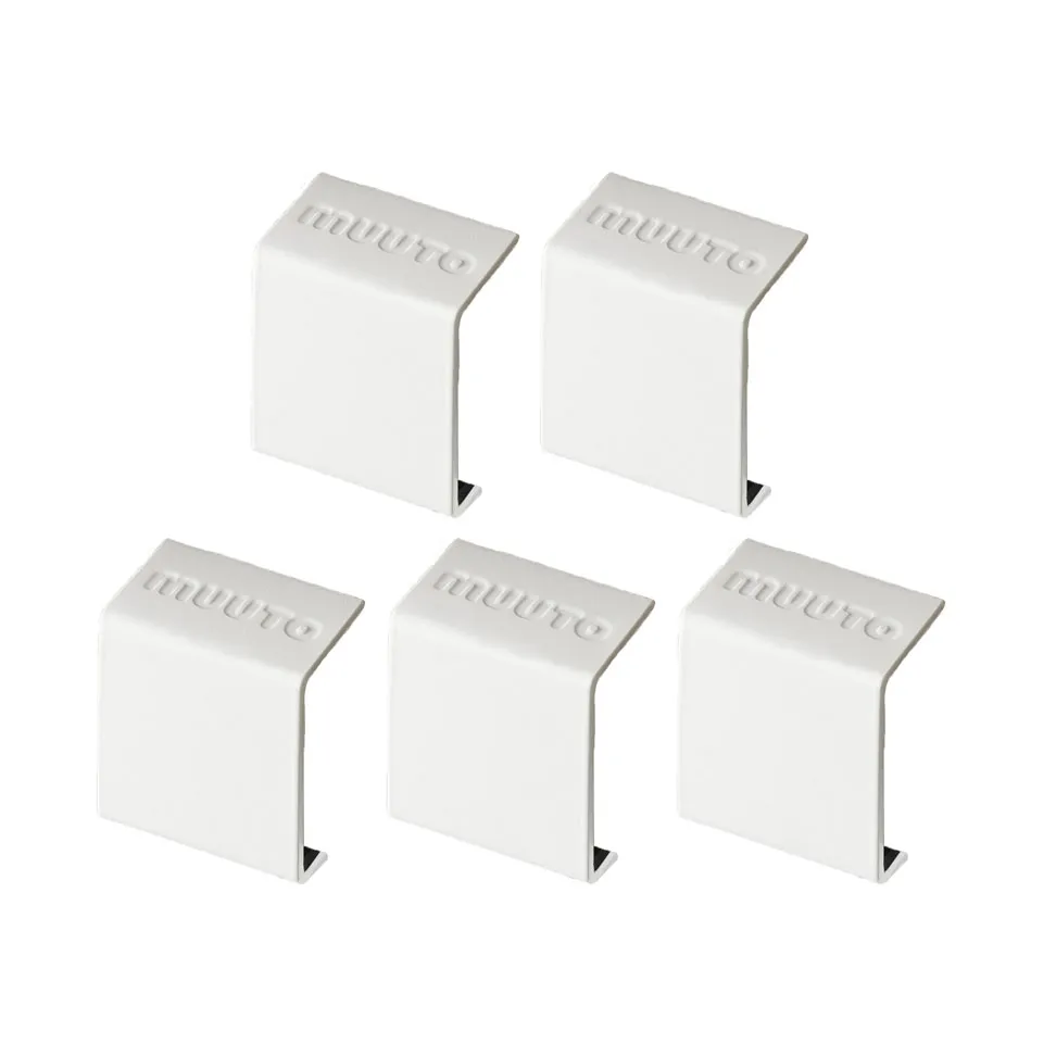 Stacked 2.0 clips, 5 pack, white Muuto