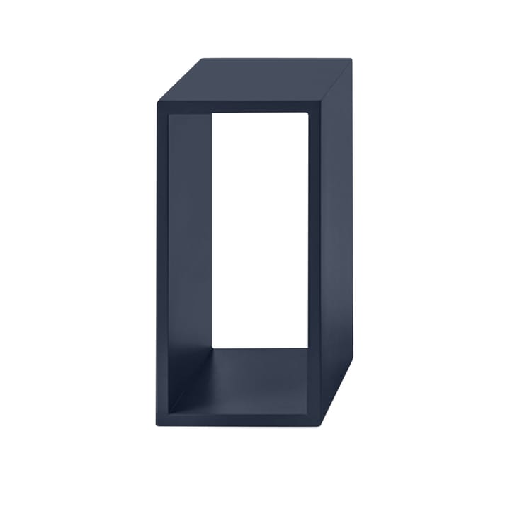 Stacked 2.0 open shelving, small - midnight blue - Muuto