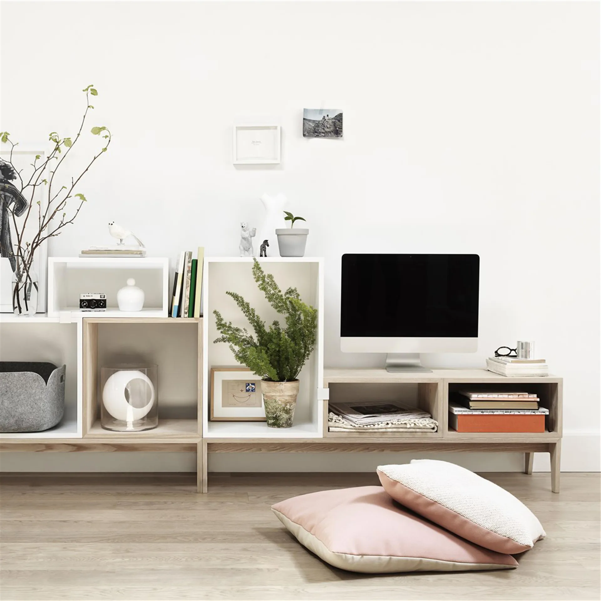 Stacked 2.0 podium, Oak Muuto