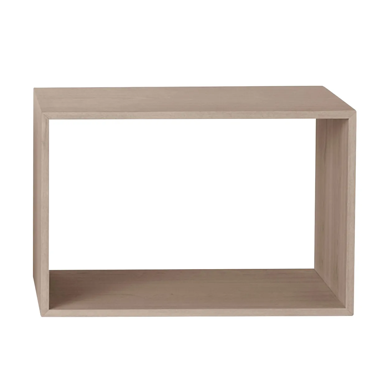 Muuto Stacked 2.0 shelving open, large oak | Scandinavian Design | Shelves & shelving systems | Brown