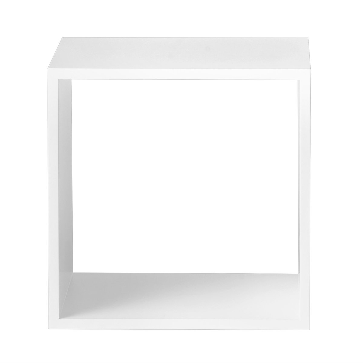 Muuto Stacked 2.0 shelving open, medium white | Scandinavian Design | Shelves & shelving systems | White