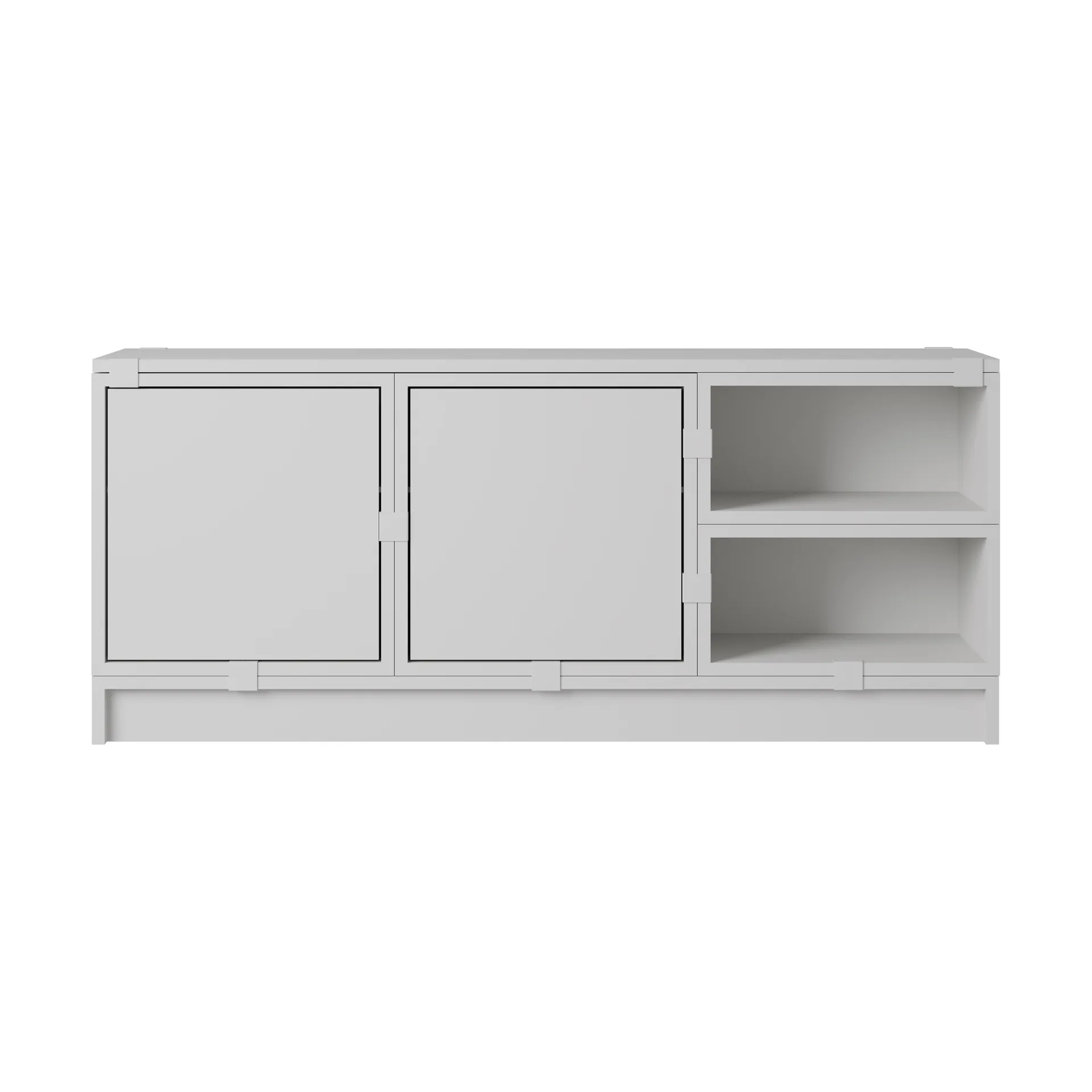 Stacked storage system hallway configuration 2, Grey Muuto