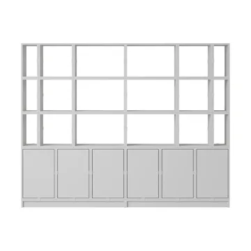 Stacked storage system office configuration 2 - Grey - Muuto