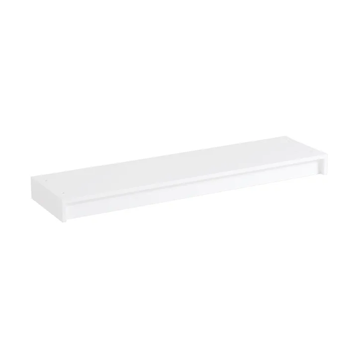 Stacked storage system plinth 131x35 cm - White - Muuto