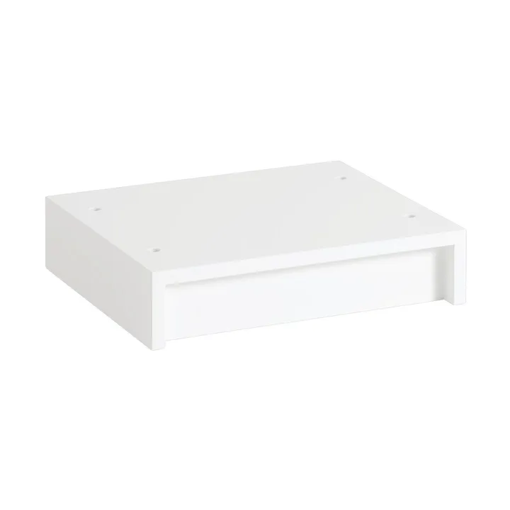 Stacked storage system plinth 43.5x35 cm - White - Muuto