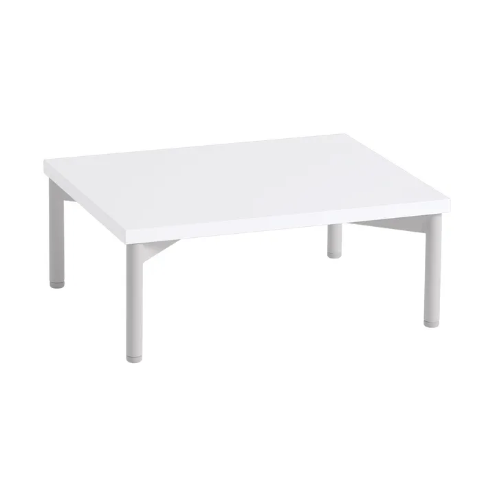 Stacked storage system podium tube base 43.5x35 cm - White-grey - Muuto